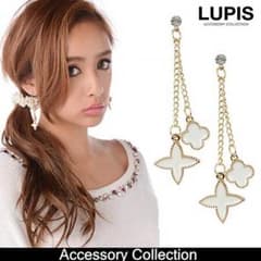 LUPIS♡フラワーチェーンピアスのサムネイル