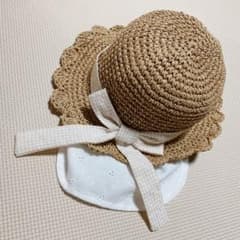 ベビー麦わら帽子 44 cm ( アカチャンホンポ )のサムネイル