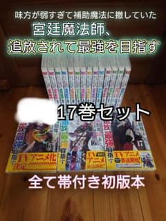 全巻初版帯付き】味方が弱すぎて 宮廷魔法師、最強を目指す 17巻セット