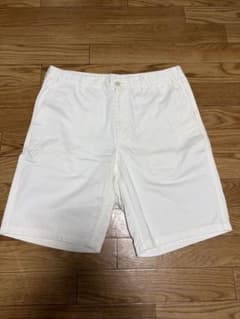 GU メンズ ハーフパンツ ホワイト Mサイズのサムネイル