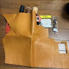 レザークラフト 工具・革紐・金具セット オークションおまけのサムネイル