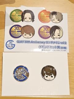 GLAY 30th Anniversary Vol.2 ピンズセット JIROのサムネイル
