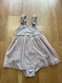 ちゅちゅもり様専用　リブチュールスカート　水着　140のサムネイル