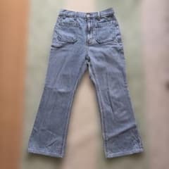 GU JEANS フレアデニム パンツ