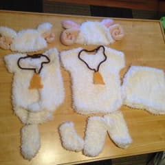 ひつじ コスチューム 衣装 ハンドメイドのサムネイル