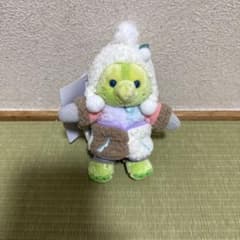 ダッフィーフレンズ　シークレットオブスノーウィーデイ　オルメル　ぬいぐるみバッジ