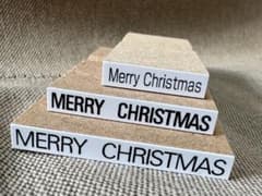 Merry Christmas スタンプセット 3個 (おまけスタンプ付き)のサムネイル
