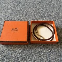 エルメス ジャンボブレス 2連 レザーブレスレットのサムネイル