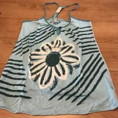 ヒナノタヒチ タンクトップ ブルーのサムネイル