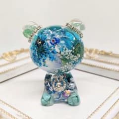 No.216♪オルゴナイト♡くまちゃん♡深海♡森林♡のサムネイル