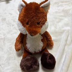 Schaffer 狐 ぬいぐるみ 中型 茶色　約40cmキツネのサムネイル