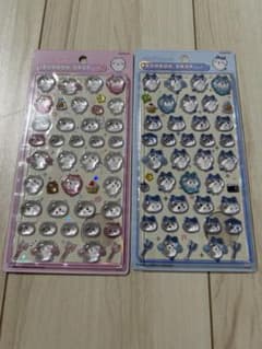 ２枚セット　ちいかわ　ハチワレ　キャラクターのサムネイル