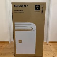 《新品未使用》除加湿空気清浄機 KI-LD50-W  シャープのサムネイル