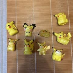 ポケモン ピカチュウ 指人形 8個セット - メルカリ