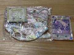 이치 반 쿠지 포켓몬 D상 화장품 파우치 F상 디자인 타월 뮤 세트