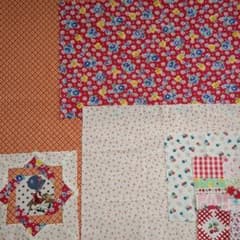 ◆インターロックキルトトップ+カットクロス　　USAコットンのサムネイル