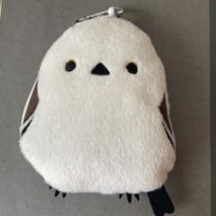 ことりカフェ シマエナガ パスケース ぬいぐるみ ポーチのサムネイル