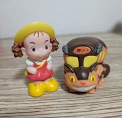 となりのトトロ めい メイちゃん行き ネコバス フィギュア 指人形