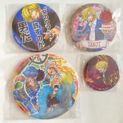 ONE PIECE サンジ 東京ワンピースタワー限定 バースデー缶バッジ