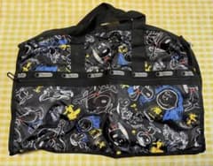 LeSportsac ボストンバッグ スヌーピー コラボ ポーチ付き 未使用