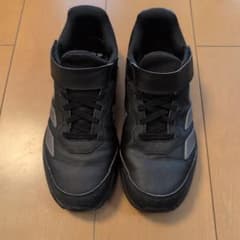 adidas キッズ スニーカー 黒　25cmのサムネイル