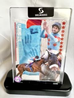 アーモンドアイ×ルメール 世界限定 ホースレーシングカード 台座付　競馬　ウマ娘