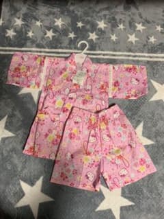女の子 甚平 110 新品未使用！タグ付き！のサムネイル