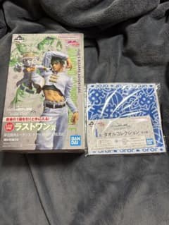 み*。様 ラストワン賞　岸辺露伴　　ヘブンズドア　フィギュア　おまけハンカチ付きのサムネイル