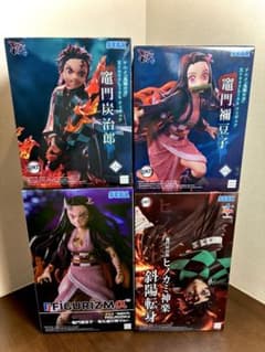 鬼滅の刃 フィギュア 4体セット XrossLink 炭治郎 禰豆子 新品未開封