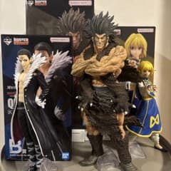 一番くじ HUNTER×HUNTER A賞クラピカ B賞クロロ D賞ウボォーギン