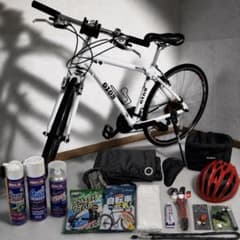 完成車】GIOS ミストラル 430 ホワイト クロスバイク ✨付属品多数