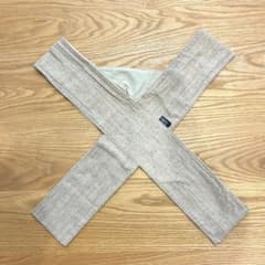 はぐまむ hugmamu 抱っこ紐 クロスタイプ /ナチュラルブラウンのサムネイル