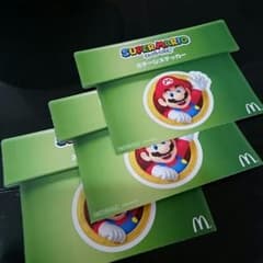 ハッピーセット マリオ シールのサムネイル