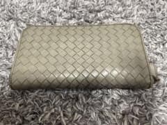 Bottega Veneta グレー レザー 長財布のサムネイル