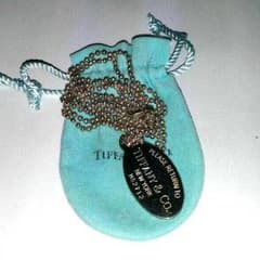 ティファニー(Tiffany)オーバルタグネックレスのサムネイル