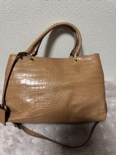 Gianni Notaro レザー トートバッグ クロコ型押しのサムネイル