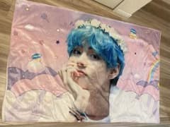 bts テヒョン テテ ブランケット ブランケットポーチのサムネイル