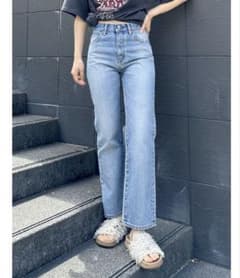 美品☆ヴィンテージストレートデニム 24inchのサムネイル