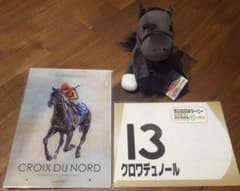 クロワデュノール アイドルホース ミニゼッケン 競馬グッズ - メルカリ