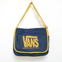 VANS ボストンバッグ　ネイティブアメリカンタグ　90’s 90s VANS ショルダーバッグ BAG VINTAGE ネイビー USA製 - メルカリ
