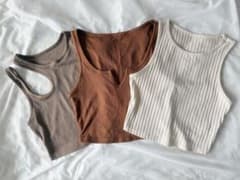SHEIN クロップドタンクトップセットのサムネイル