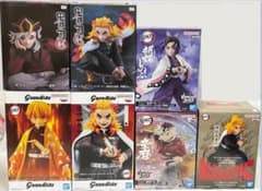 新品未開封：鬼滅の刃 フィギュア 7体セット メルカリ便