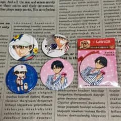 越前リョーマ カルピン 缶バッジ 5点セット ローソン 原作 - メルカリ