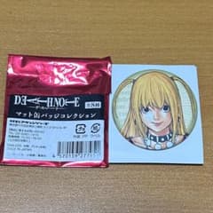 DEATH NOTE 매트 캔 배지 컬렉션 야미 모래
