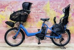 ZK4045 電動自転車 ヤマハ パスキス 子供乗せ 20インチ 送料無料
