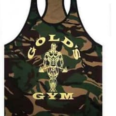 ゴールドジム タンクトップ L 迷彩 GOLD'S GYMのサムネイル