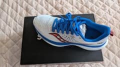 Saucony Ride 17 ランニングシューズ USA 8 ホワイト/ブルーのサムネイル
