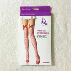 【新品⭐️送料無料】可愛いリボンのストッキング②点セットのサムネイル