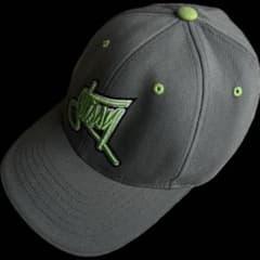 刺繍ロゴ”old stussy Headgear 6パネルキャップ 緑 00s - メルカリ