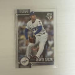 大谷翔平 Topps 75周年記念 ロサンゼルス・ドジャース MLBカードのサムネイル